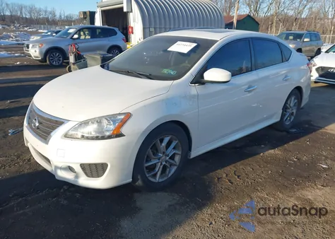 2013 Nissan Sentra Sr from USA, damaged, VIN 3N1AB7AP4DL751892